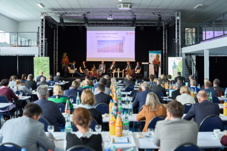 Foto einer Präsentation des 121. Deutschen Bädertags in Bad Frankenhausen